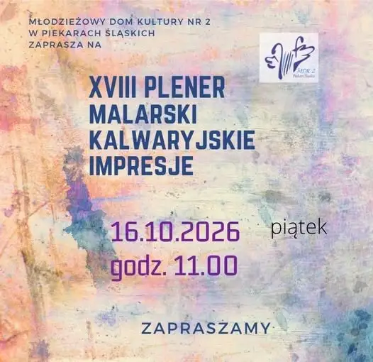 VIII Plener Malarski „Kalwaryjskie Impresje” – zaproszenie na 16 października