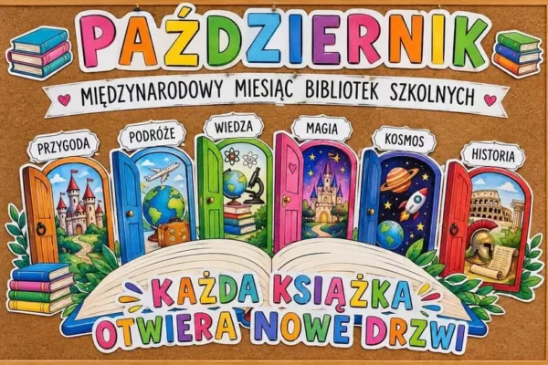 Miesiąc Bibliotek Szkolnych w MSP2: lapbookowa akcja „Wiele głosów – jedna historia”