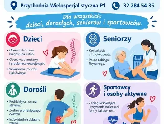 Biała Sobota w Piekarach Śląskich – bezpłatne konsultacje fizjoterapeutyczne już 3 października