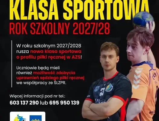 Nowa klasa sportowa o profilu piłki ręcznej w Piekarach Śląskich
