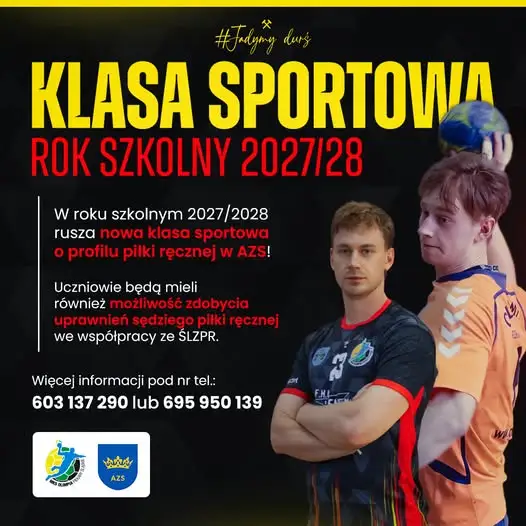 Nowa klasa sportowa o profilu piłki ręcznej w Piekarach Śląskich