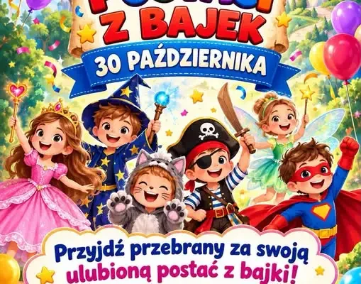Dzień Postaci z Bajek w MSP2 – 30 października szkoła zamieni się w krainę bajek